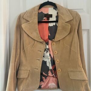 Danier Tan Suede Women's Jacket